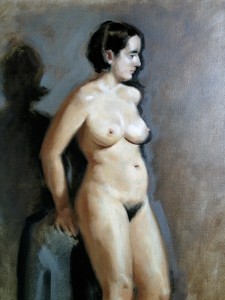 Figure oil painting - Helen Davison