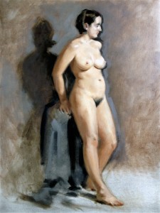 Figure oil painting - Helen Davison