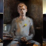 oil portrait progress shot